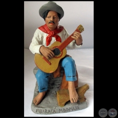  MBARACÁ MBOPUJÁ - Escultura Miniatura de Serafín Marsal